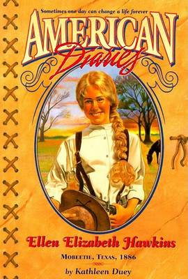 Book cover for Ellen Elizabeth Hawkins: Texas 1886