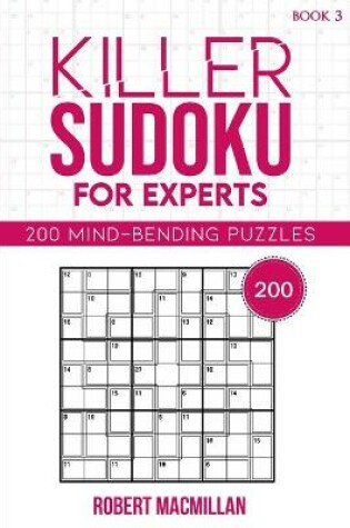 Cover of Killer Sudoku for Experts, Book 3