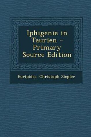 Cover of Iphigenie in Taurien
