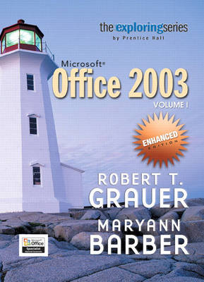 Book cover for Exploring Microsoft Office 2003 Enhanced Edition- Adhesive