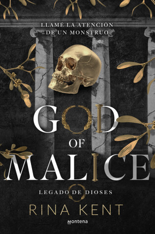 Cover of God of Malice: Un dark romance universitario / God of Malice: A Dark College Rom ance