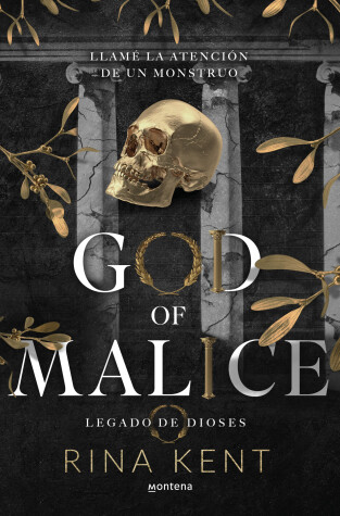 Book cover for God of Malice: Un dark romance universitario / God of Malice: A Dark College Rom ance