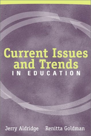 Book cover for Current Issues Trends in Educa