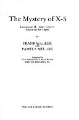 Cover of The Mystery of X5