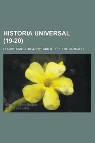 Cover of Historia Universal (19-20 )