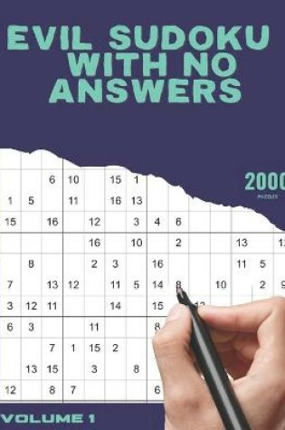 Cover of Evil Sudoku with no answers