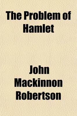 Book cover for The Problem of Hamlet.