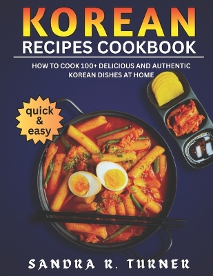 Book cover for Korean Recipes Cookbook