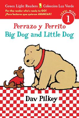 Book cover for Big Dog Little Dog (Bilingual Spanish Reader Lv1)