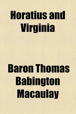 Book cover for Horatius and Virginia