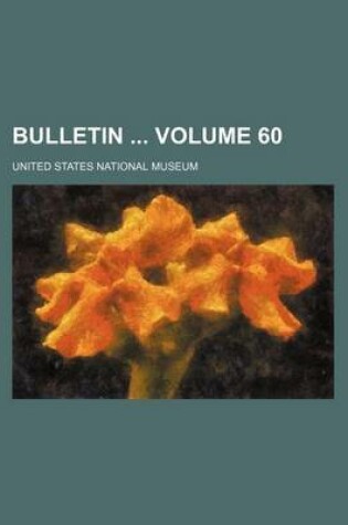 Cover of Bulletin Volume 60
