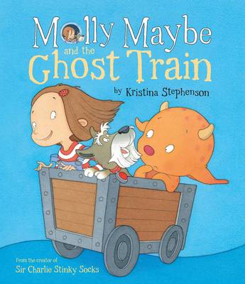 Book cover for Molly Maybe and the Ghost Train