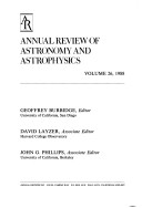 Book cover for Annual Review of Astronomy and Astrophysics, 1988