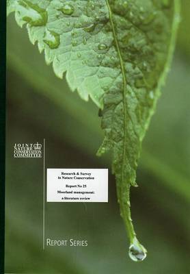 Cover of Moorland Management