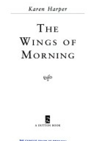 Cover of Harper Karen : Wings of Morning (HB)