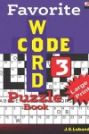 Book cover for Favorite CODEWORD Puzzle Book 3