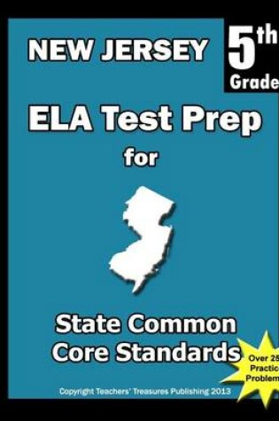 Cover of New Jersey 5th Grade ELA Test Prep