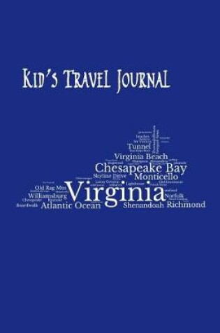 Cover of Virginia Kid's Travel Journal