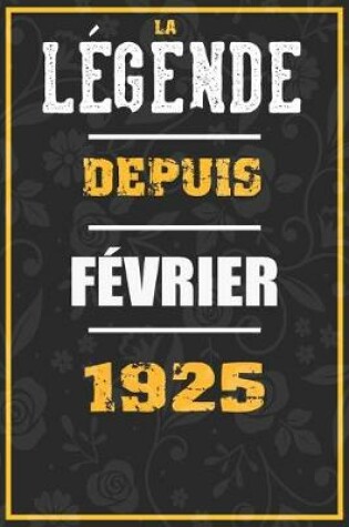 Cover of La Legende Depuis FEVRIER 1925
