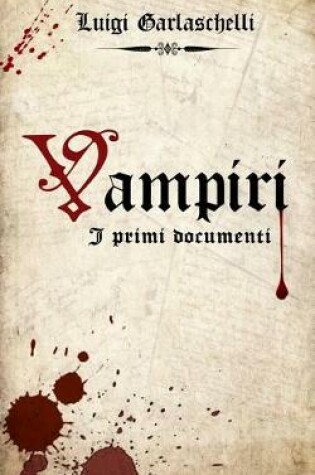 Cover of Vampiri. I primi documenti