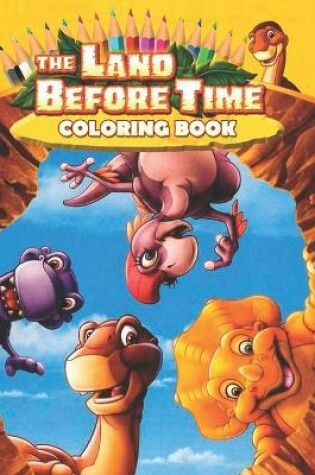 Cover of The Land Before Time Coloring Book