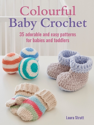 Book cover for Colourful Baby Crochet