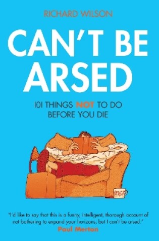 Cover of Can't Be Arsed