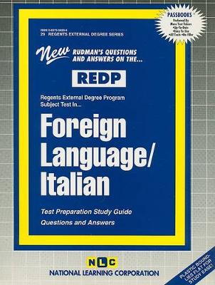 Book cover for FOREIGN LANGUAGE/ITALIAN