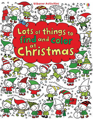 Book cover for Lots of Things to Find and Color at Christmas