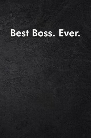 Cover of Best Boss. Ever.