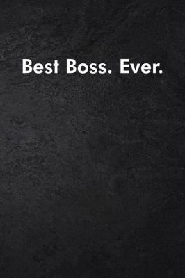 Book cover for Best Boss. Ever.