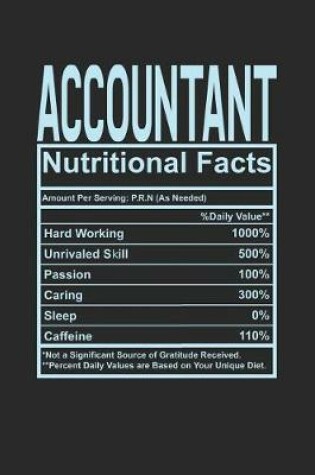 Cover of Accountant Nutritional Facts