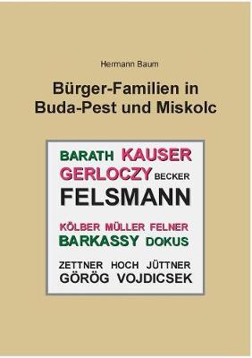 Book cover for Brger-Familien in Buda-Pest Und Miskolc