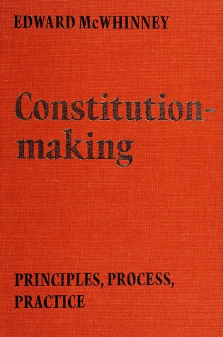 Cover of Constitution-making