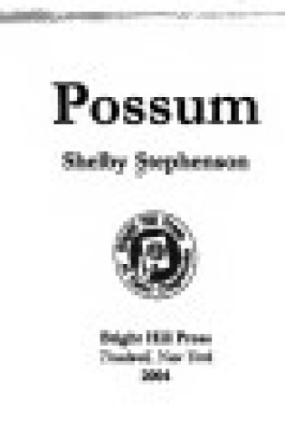 Cover of Possum