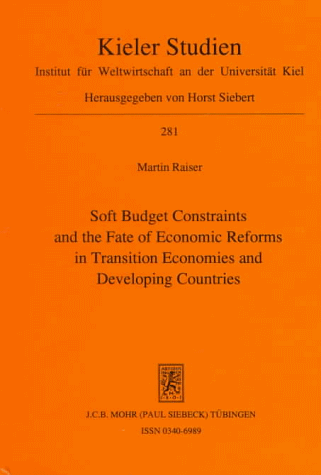 Book cover for Soft Budg Const Fate Econ Ref CB