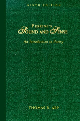 Cover of Perinne's Sound and Sense