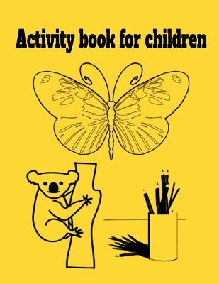 Book cover for Activity book for children