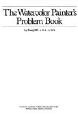 Cover of Watercolour Painter's Problem Book