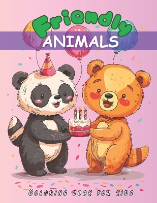 Book cover for Friendly animals