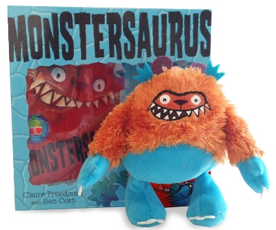 Book cover for Monstersaurus Book and Toy