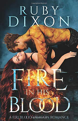 Book cover for Fire in His Blood