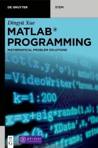 Cover of MATLAB Programming