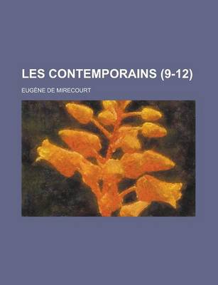 Book cover for Les Contemporains (9-12)