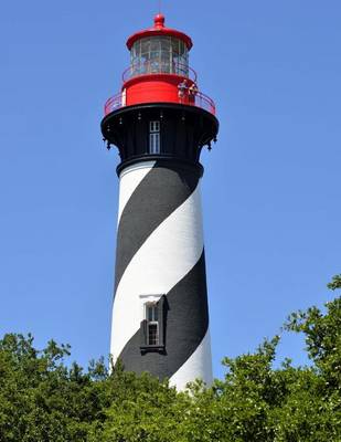 Book cover for Jumbo Oversized St Augustine, Florida Lighthouse