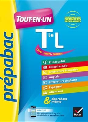 Book cover for Prepabac Tout-En-Un Tle L