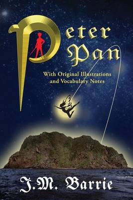 Book cover for Peter Pan (with Original Illustrations and Vocabulary Notes)