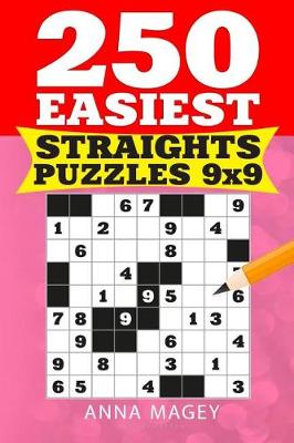 Book cover for 250 Easiest Straights Puzzles 9x9