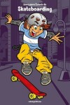 Book cover for Livro para Colorir de Skateboarding