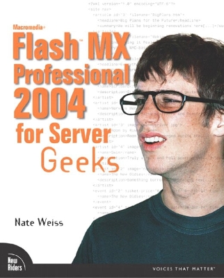 Book cover for Macromedia Flash MX Professional 2004 for Server Geeks